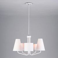 подвесная люстра eurosvet ornato 70074/5 белый в Нижневартовске