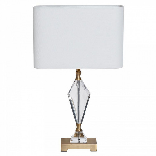 лампа настольная d30*66см плафон белый в Нижневартовске