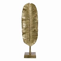 статуэтка лист цвет золото 16*11*45см в Нижневартовске