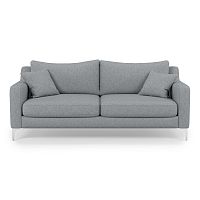 диван mendini трехместный прямой серый в Нижневартовске