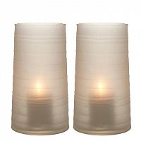 набор подсвечников белый menardi l от eichholtz, 23 см, 2 штуки в Нижневартовске