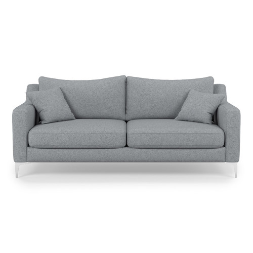 диван mendini трехместный прямой серый в Нижневартовске