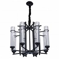 люстра дизайнерская ran черная прозрачная в Нижневартовске