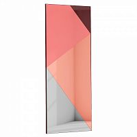 зеркало-панно напольное из цветного стекла розовое экспириенс-1 в Нижневартовске