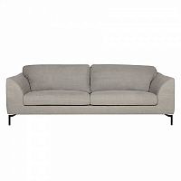 диван klara прямой светло-серый в Нижневартовске