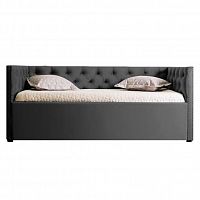 диван-кровать подростковый 120х190 темно-серый taira в Нижневартовске