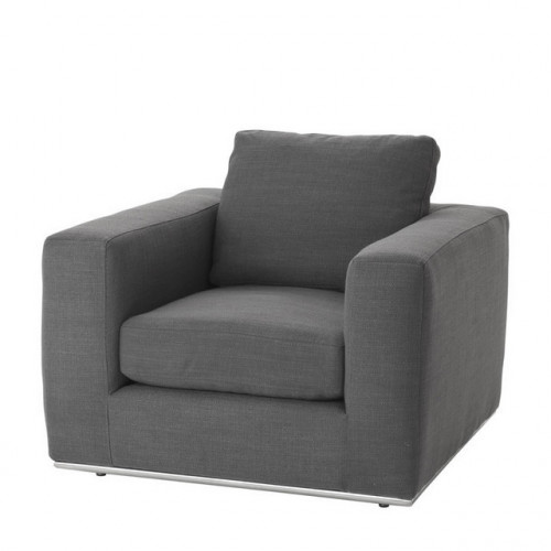 кресло atlanta от eichholtz серое в Нижневартовске