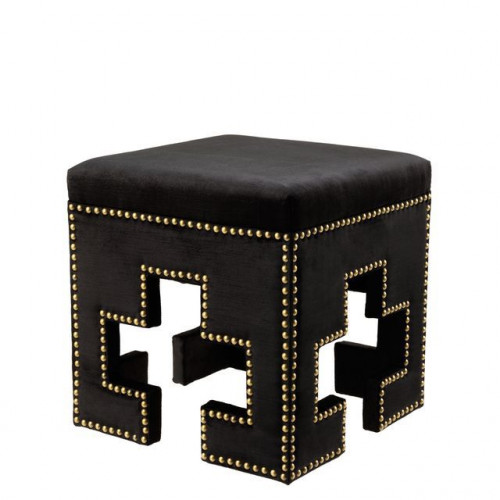 пуф baglioni от eichholtz чёрный в Нижневартовске