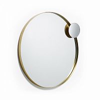 зеркало круглое золотое с дополнительным стеклом диаметр 76 см big ommy от la forma (ex julia grup) в Нижневартовске