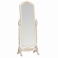 зеркало напольное на подставке белое с резьбой марсель в Нижневартовске