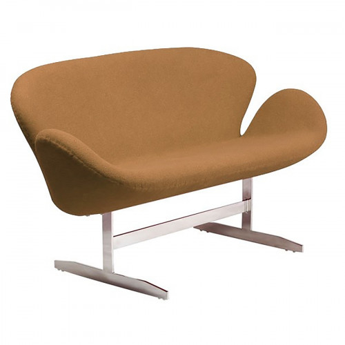 диван swan sofa прямой коричневый в Нижневартовске
