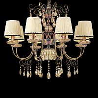 подвесная люстра newport 10508/c бронза в Нижневартовске