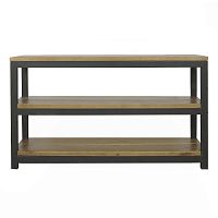 консоль «industrial» низкая с полками коричневая в Нижневартовске