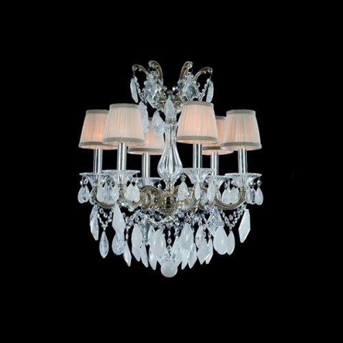 люстра md1102748-6b chrome от illuminati бежевая, хром в Нижневартовске