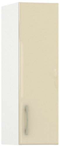 шкаф навесной 200 кухня сандра ваниль глянец/белый в Нижневартовске