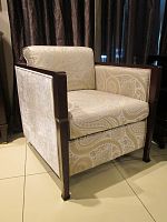 кресло mestre велюр бежевое в Нижневартовске