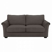 диван-кровать sydney двухместный прямой серый в Нижневартовске