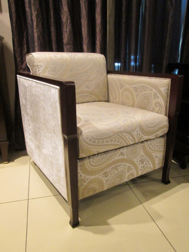 кресло mestre велюр бежевое в Нижневартовске