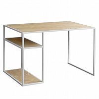 рабочий стол romero светлый дуб на светлом каркасе в Нижневартовске