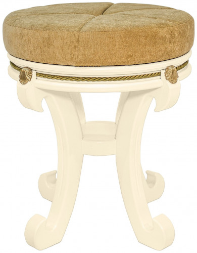 банкетка "глория" дуб шампань, ткань крем в Нижневартовске