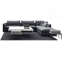 диван richard sofa угловой серый в Нижневартовске