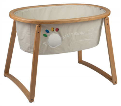 деревянная люлька с бежевой колыбелью sleep up в Нижневартовске