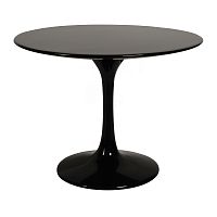 стол журнальный eero saarinen style tulip table черный в Нижневартовске
