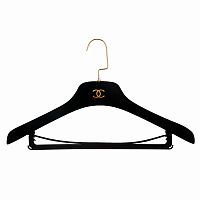 вешалка-плечики chanel черная для мужской одежды в Нижневартовске