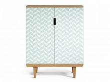 комод triptikh натуральный дуб / принт 050 мятный в Нижневартовске