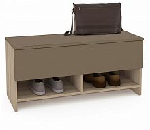 тумба для обуви чили, цвет бук песочный/латте в Нижневартовске