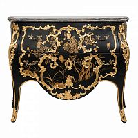 комод queen черный 2 черный, золото в Нижневартовске