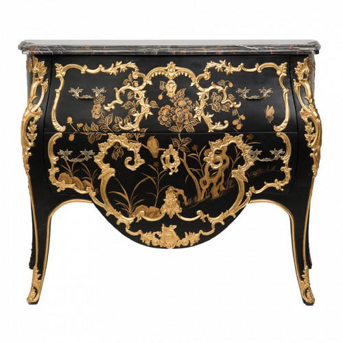 комод queen черный 2 черный, золото в Нижневартовске