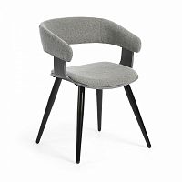 стул-кресло с мягким сидением серый heiman от la forma в Нижневартовске