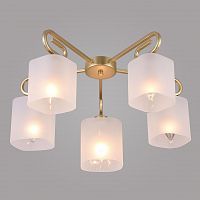 потолочная люстра eurosvet camila 30143/5 латунь в Нижневартовске