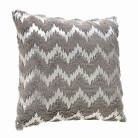 подушка зигзаг серого цвета в Нижневартовске