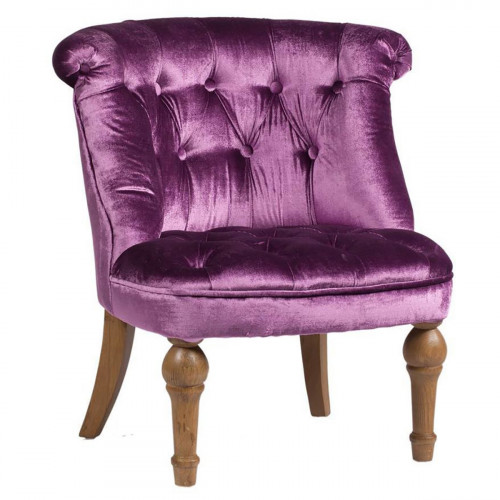 кресло sophie tufted slipper chair сиреневое в Нижневартовске