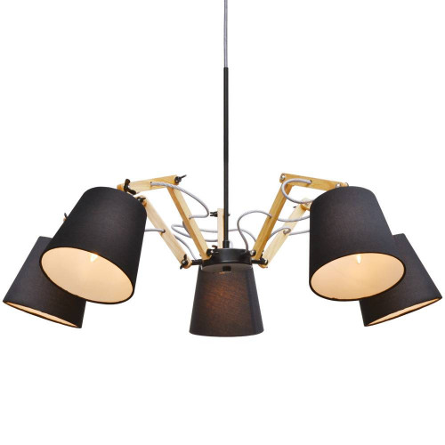 подвесная люстра arte lamp pinoccio a5700lm-5bk в Нижневартовске