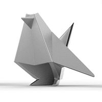 держатель для колец origami птица хром в Нижневартовске