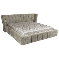 кровать большая 200х200 meril серая в Нижневартовске