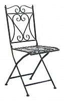 складной прямоугольный стул тюильри (черный антик) в Нижневартовске