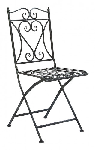 складной прямоугольный стул тюильри (черный антик) в Нижневартовске