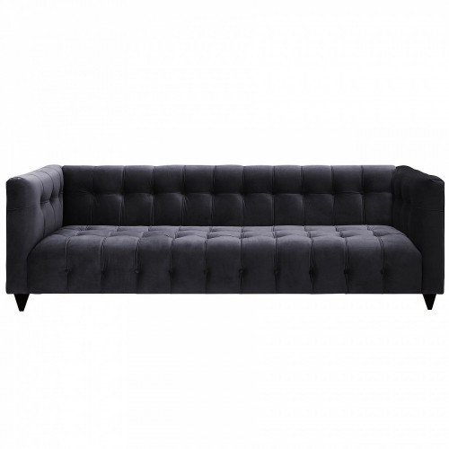 диван прямой трехместный серый nara 220 см в Нижневартовске