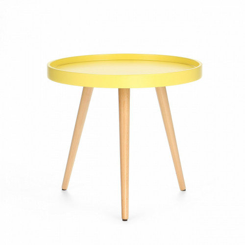 стол кофейный kilo светло-коричневый, жёлтый в Нижневартовске