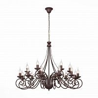 подвесная люстра st luce manjero sl313.703.18 коричневая в Нижневартовске
