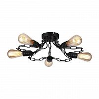 потолочная люстра arte lamp a9344pl-5bk в Нижневартовске