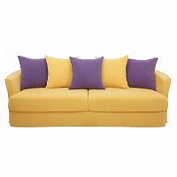 диван california прямой желтый в Нижневартовске