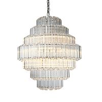 люстра vittoria 12 gold от delight collection прозрачная/золото в Нижневартовске