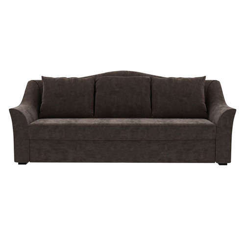 диван-кровать vermont прямой темно-коричневый в Нижневартовске