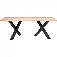 стол visual illusion коричневый в Нижневартовске