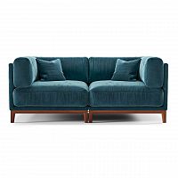 диван case прямой синий в Нижневартовске